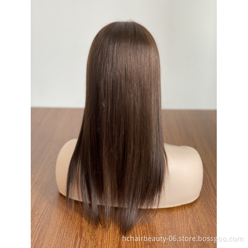 Fast shipping 100% remy natural straight hair topper net,hair toppers for women human hair